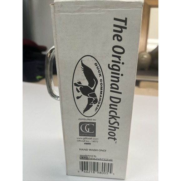 Duck Dynasty Duck Commander The Original Duck Shot Beer Glass and Shot Glass new - Picture 4 of 4